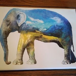 Elephant Art Canvas